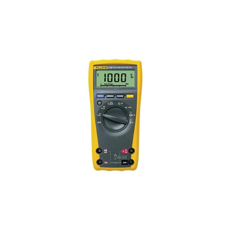 Digital True RMS MULTIMETER with Backlight, Thermometer and Versatile Languages (ENG, SP, FR, POR)